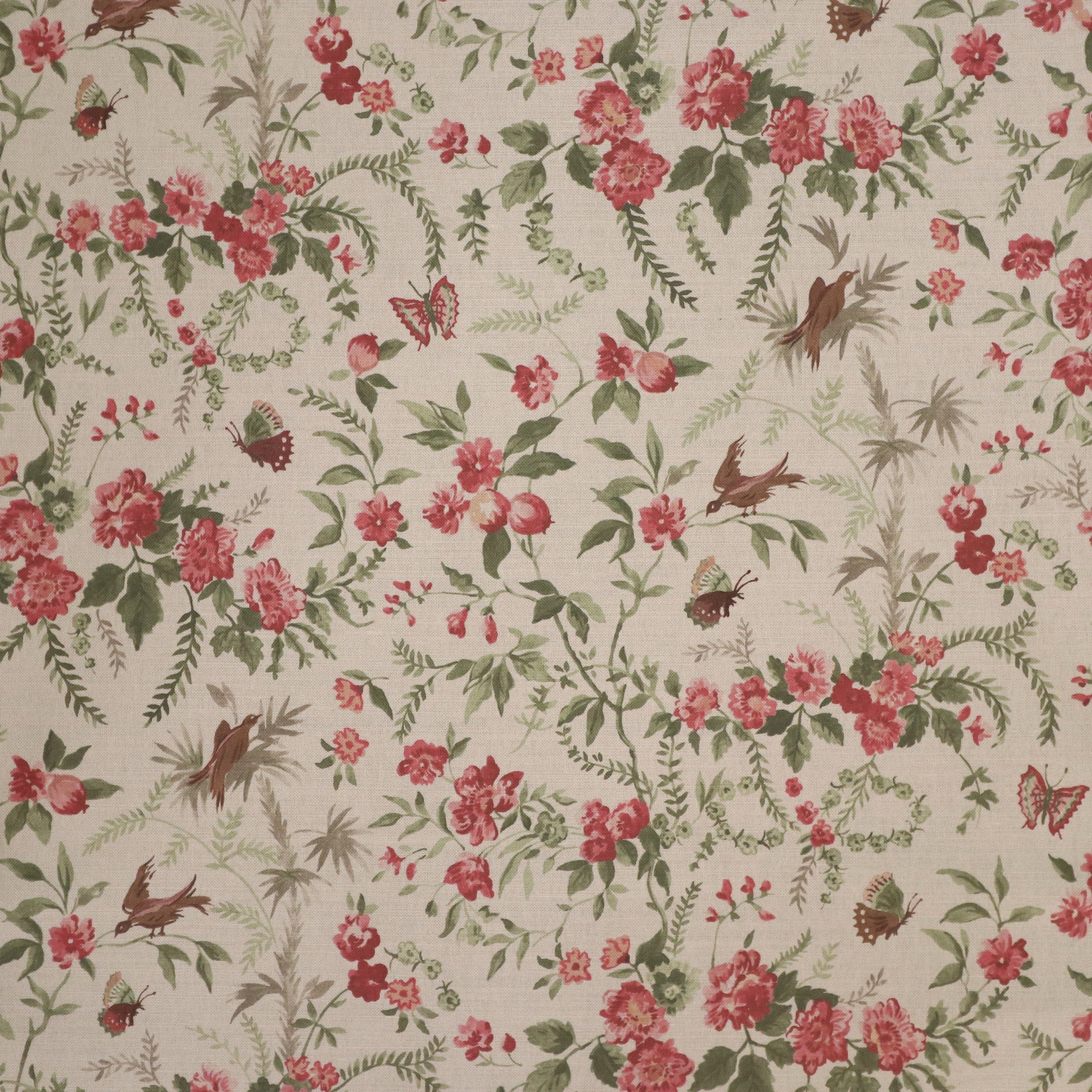 Maison Fleurie - Papillon Pink Moss Fabric