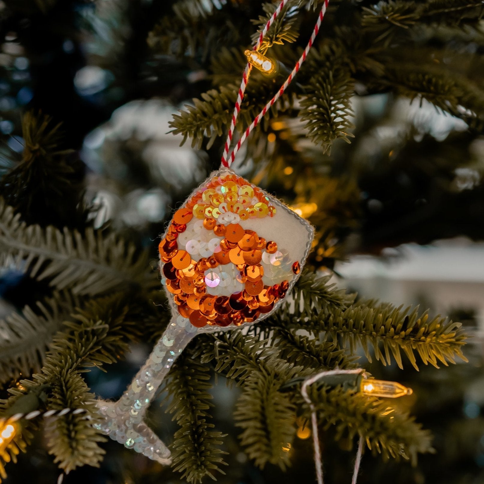 Glass of Spritz Ornament