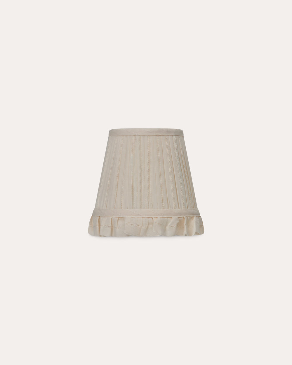 The Embroidered Cotton in Daisy Wall Light Lampshade