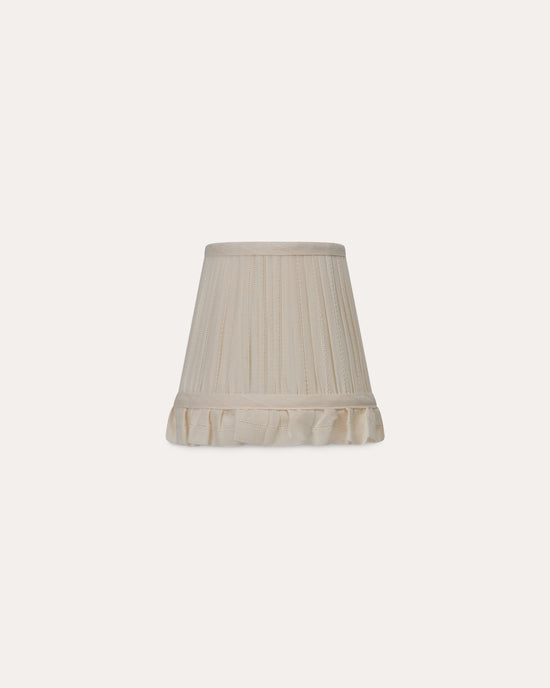 The Embroidered Cotton in Daisy Wall Light Lampshade