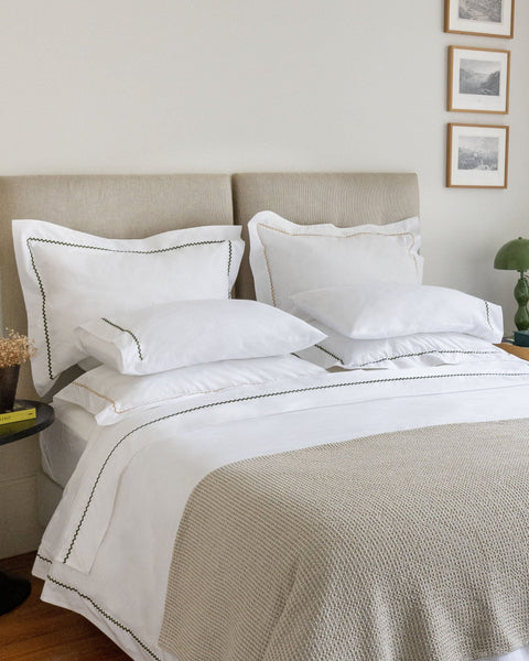 Ericeira Pillowcase – Cotton (200 Thread Count Percale)