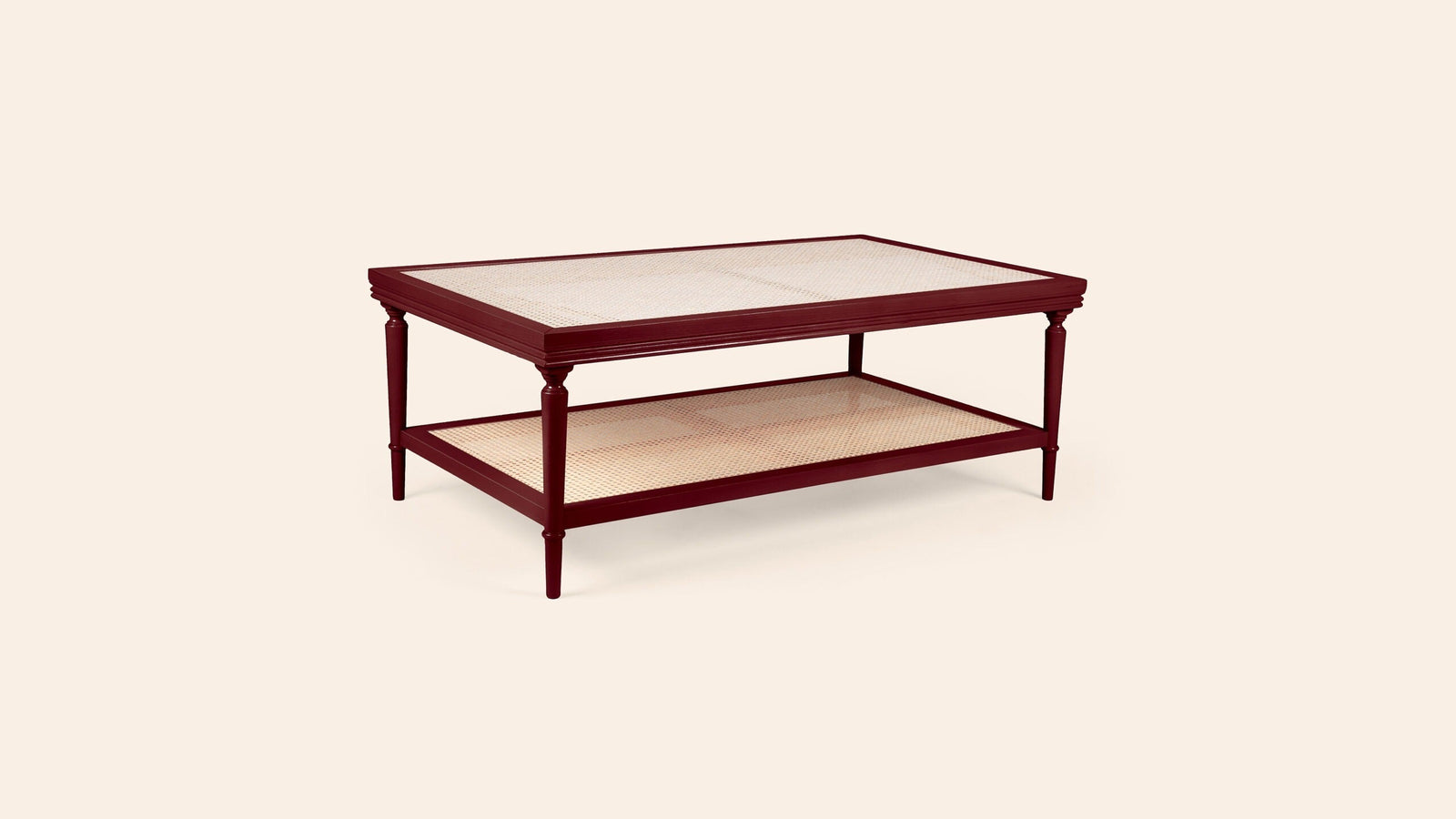 Gaia Coffee Table, Pomegranate