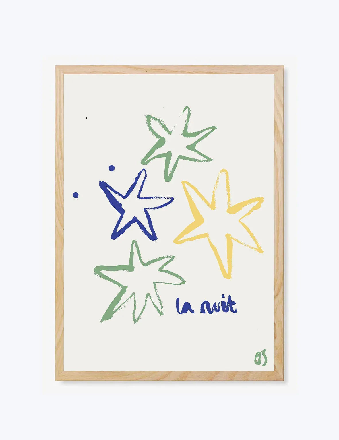 La Nuit in Colour Print