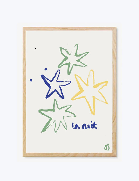 La Nuit in Colour Print