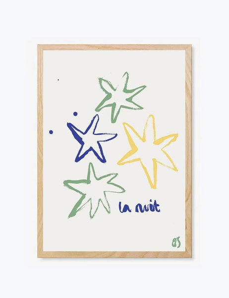 La Nuit in Colour Print