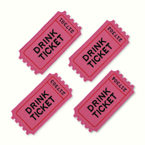 Drink Ticket Cocktail Napkins