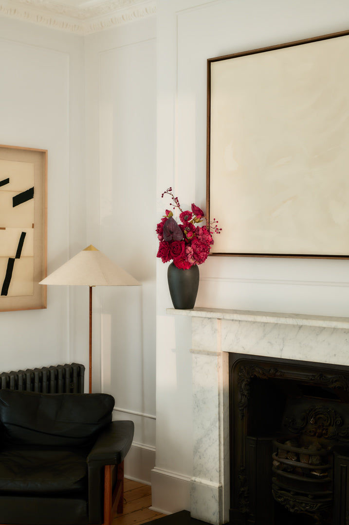 Scarlett - Faux Flower Arrangement - Reds