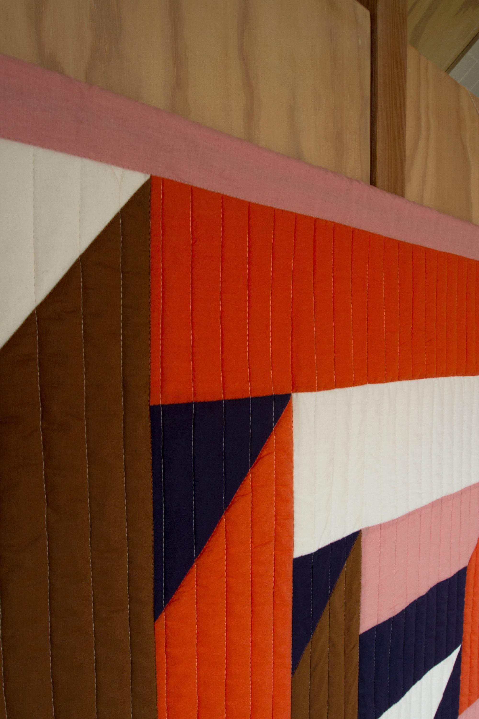 Maze Quilted Wall Hanging