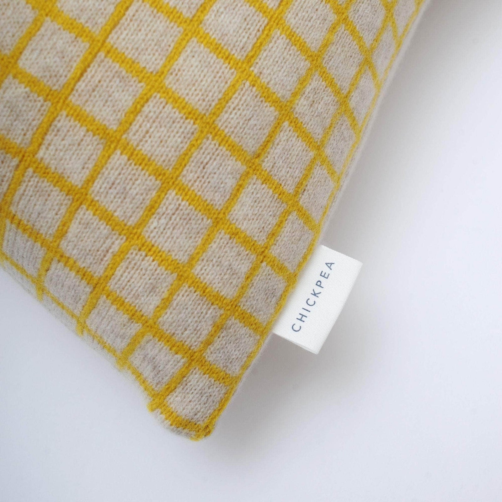 Piccalilli Grid Cushion