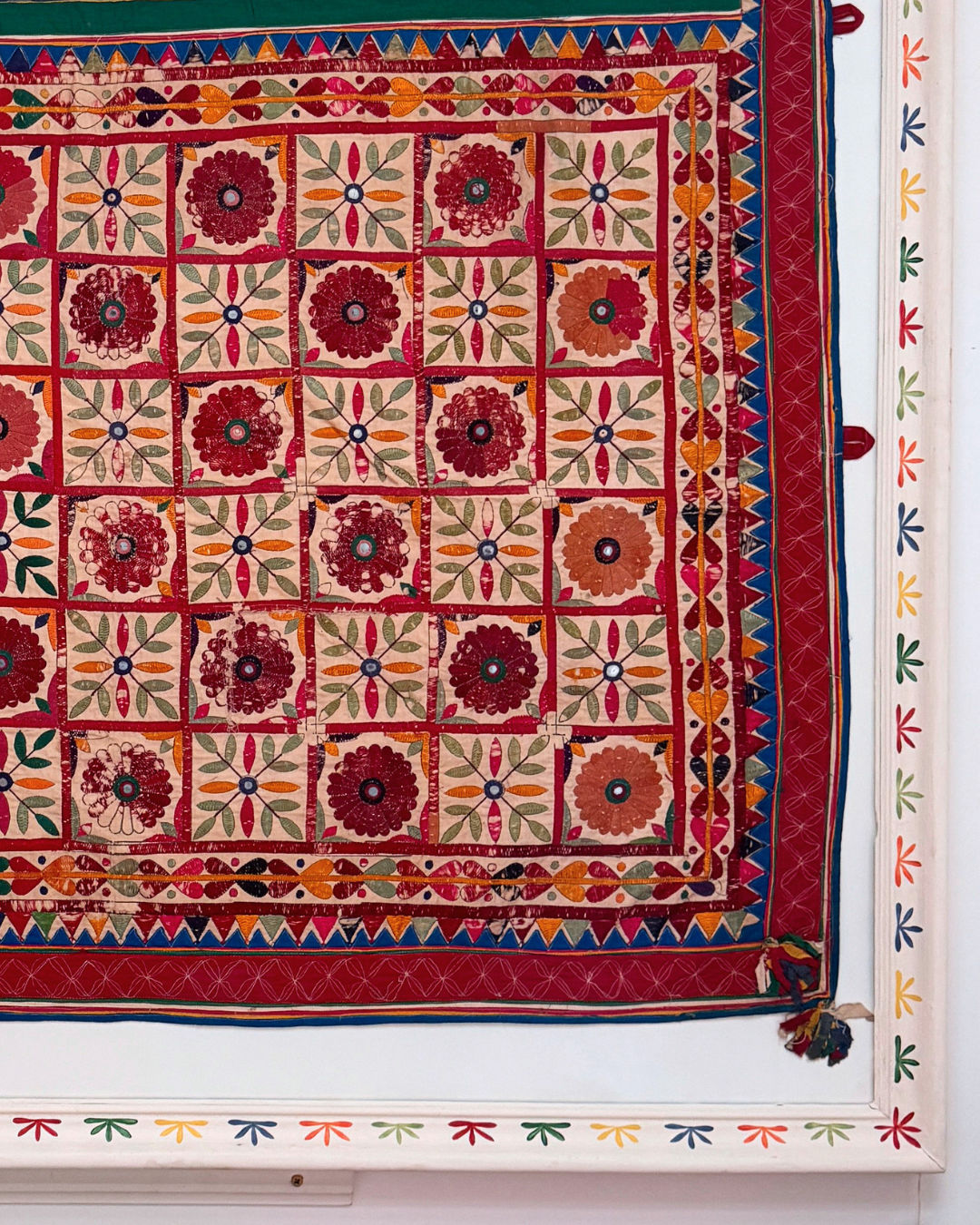 Framed Vintage Kutch Toran