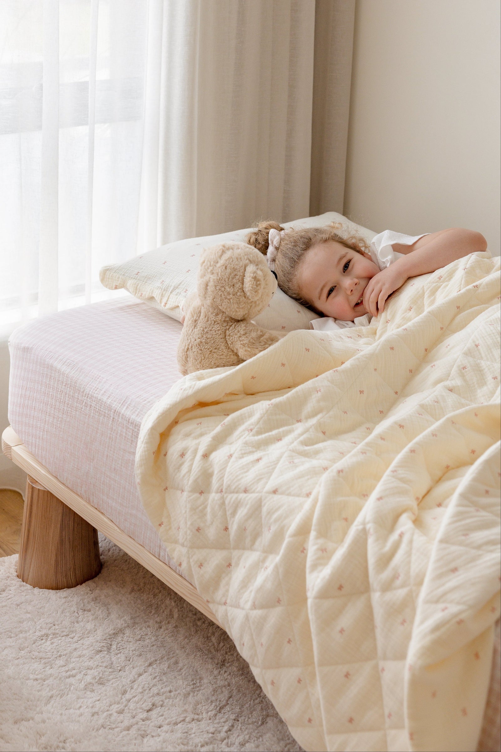 Soft Single Sheet – Rosewater