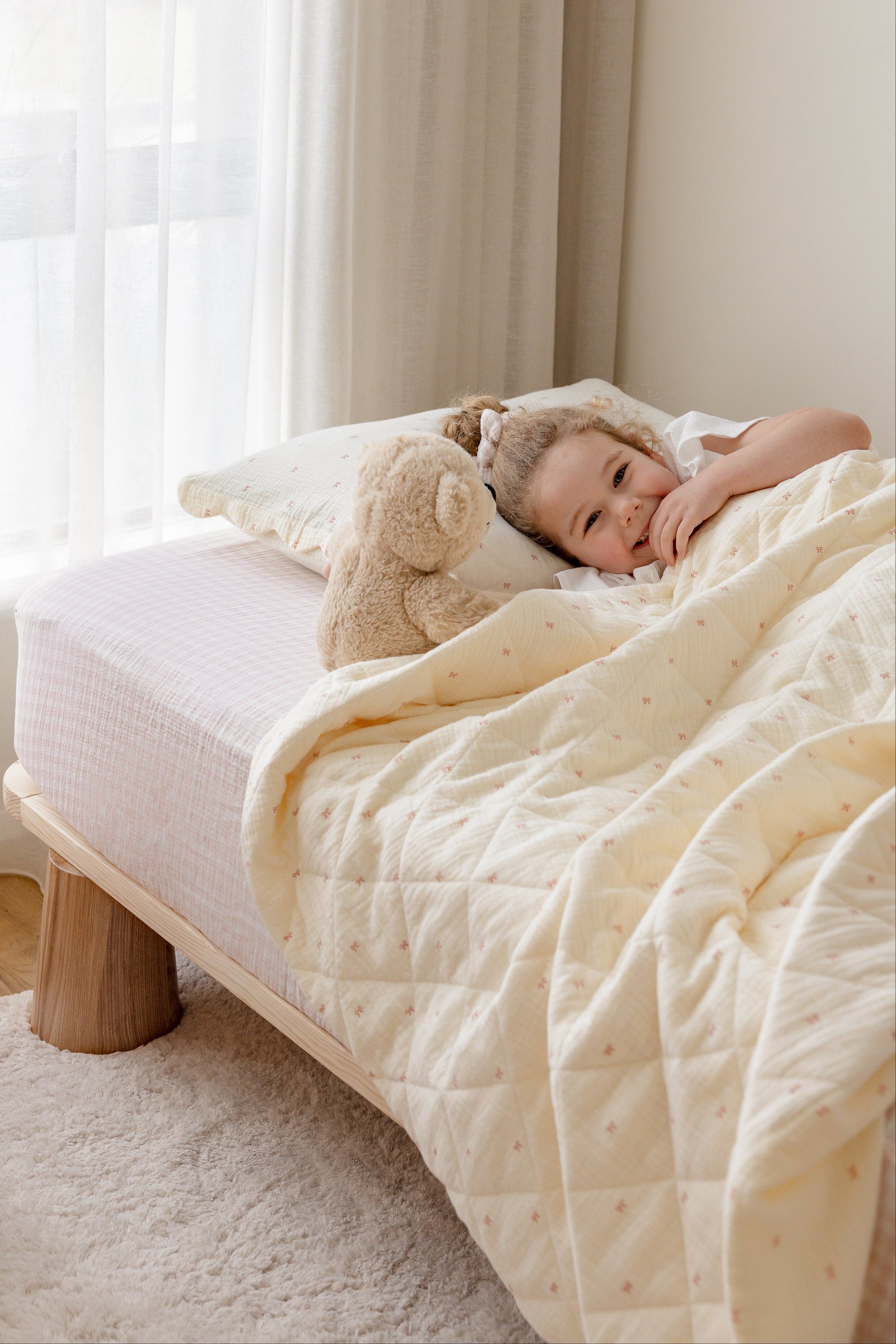 Soft Single Sheet – Rosewater