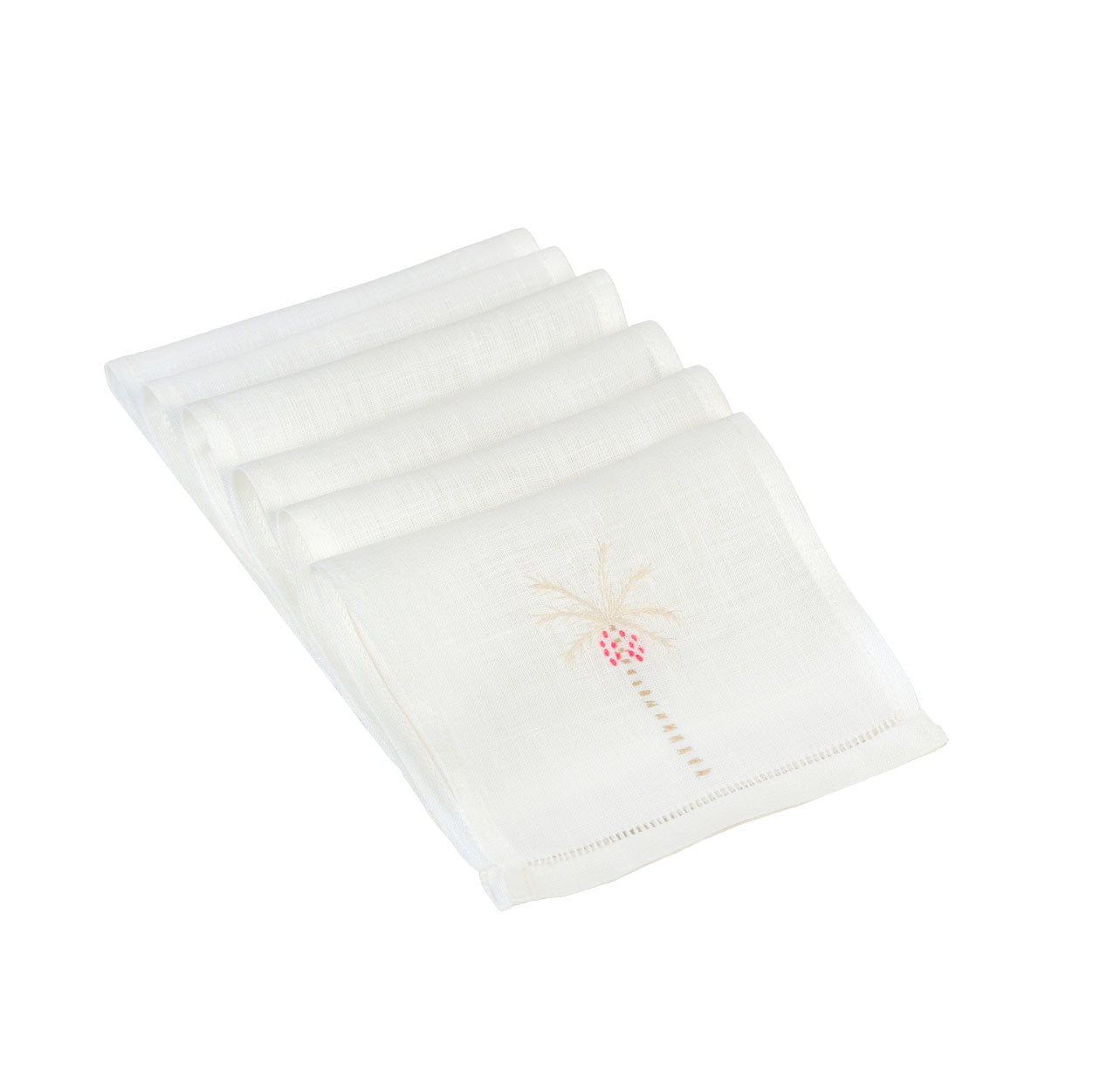 Palm Tree Cocktail Napkins (Set of 6)