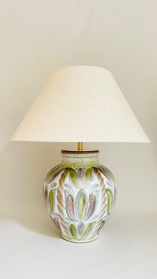 Studio Pottery Lamp