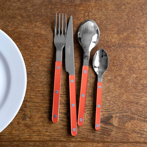 Bistrot Pearly 5pc Cutlery Set, Orange