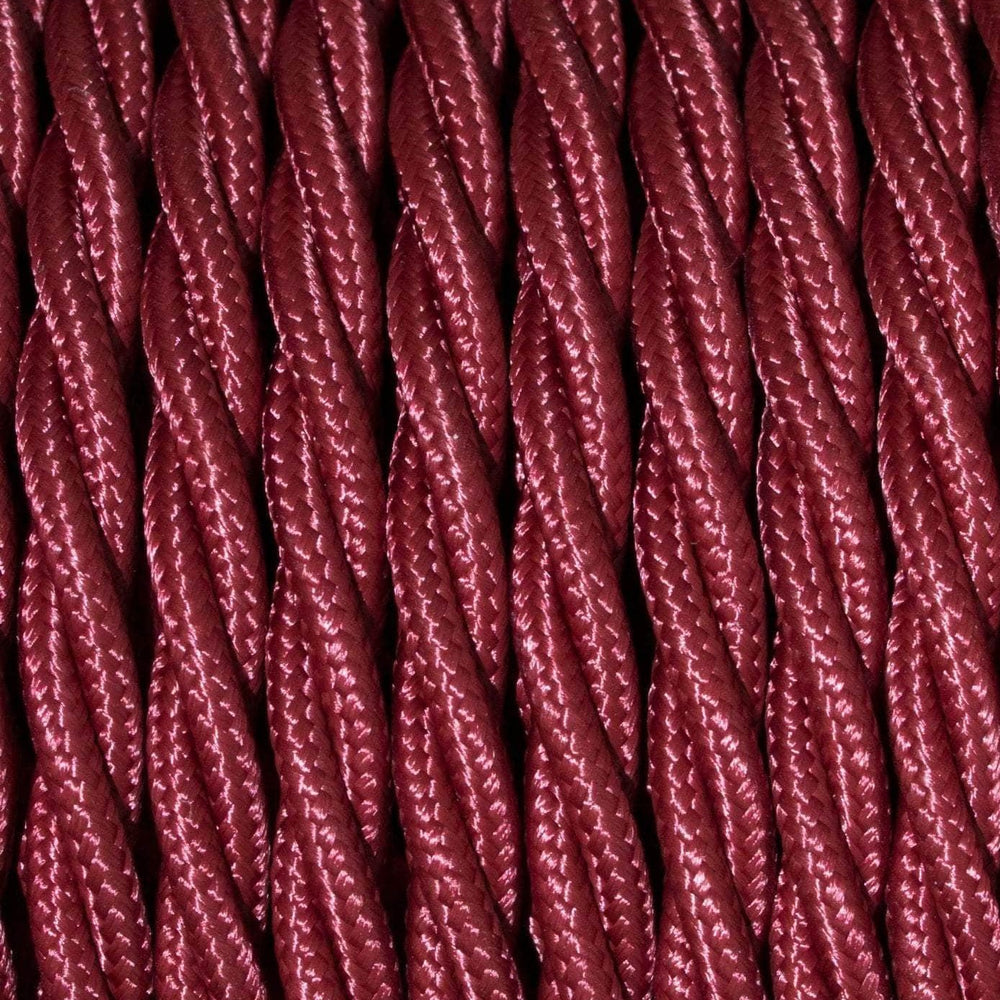 Fabric Extension Cable in Garnet