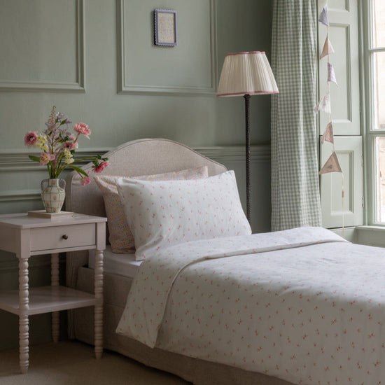 Organic Cotbed Bedding Set - Anemone