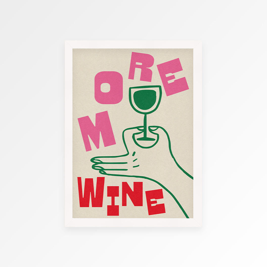 More Wine Print