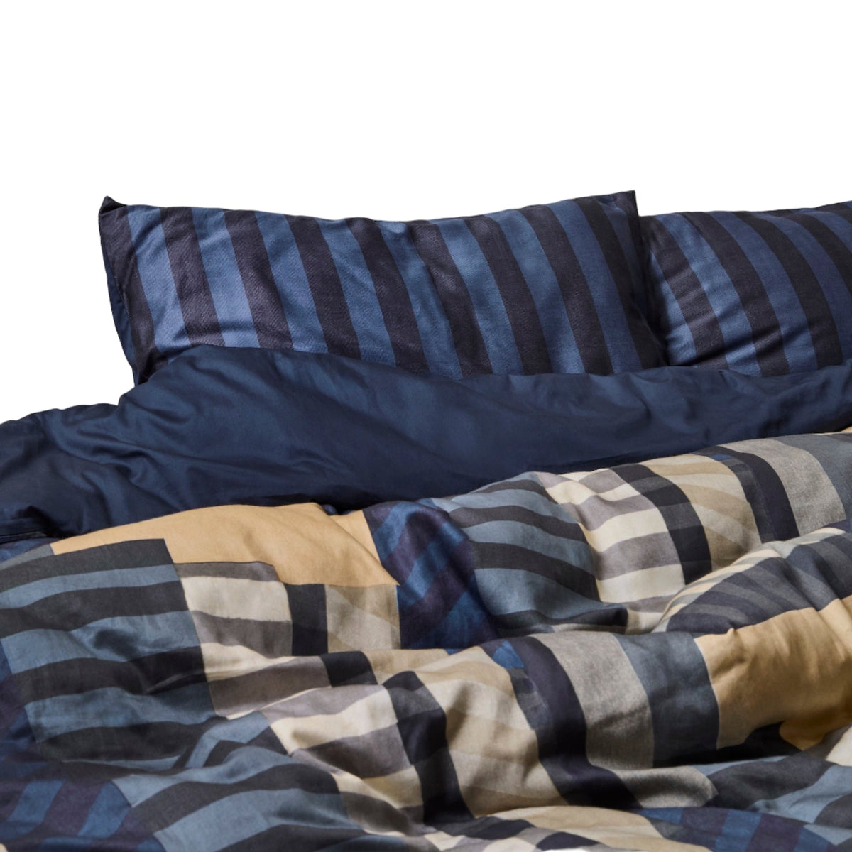 Geo Printed King Duvet Cover