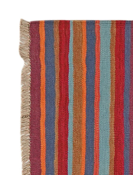 Gashgai Kilim · Hand-wovent – Multicolored, 190x61 cm