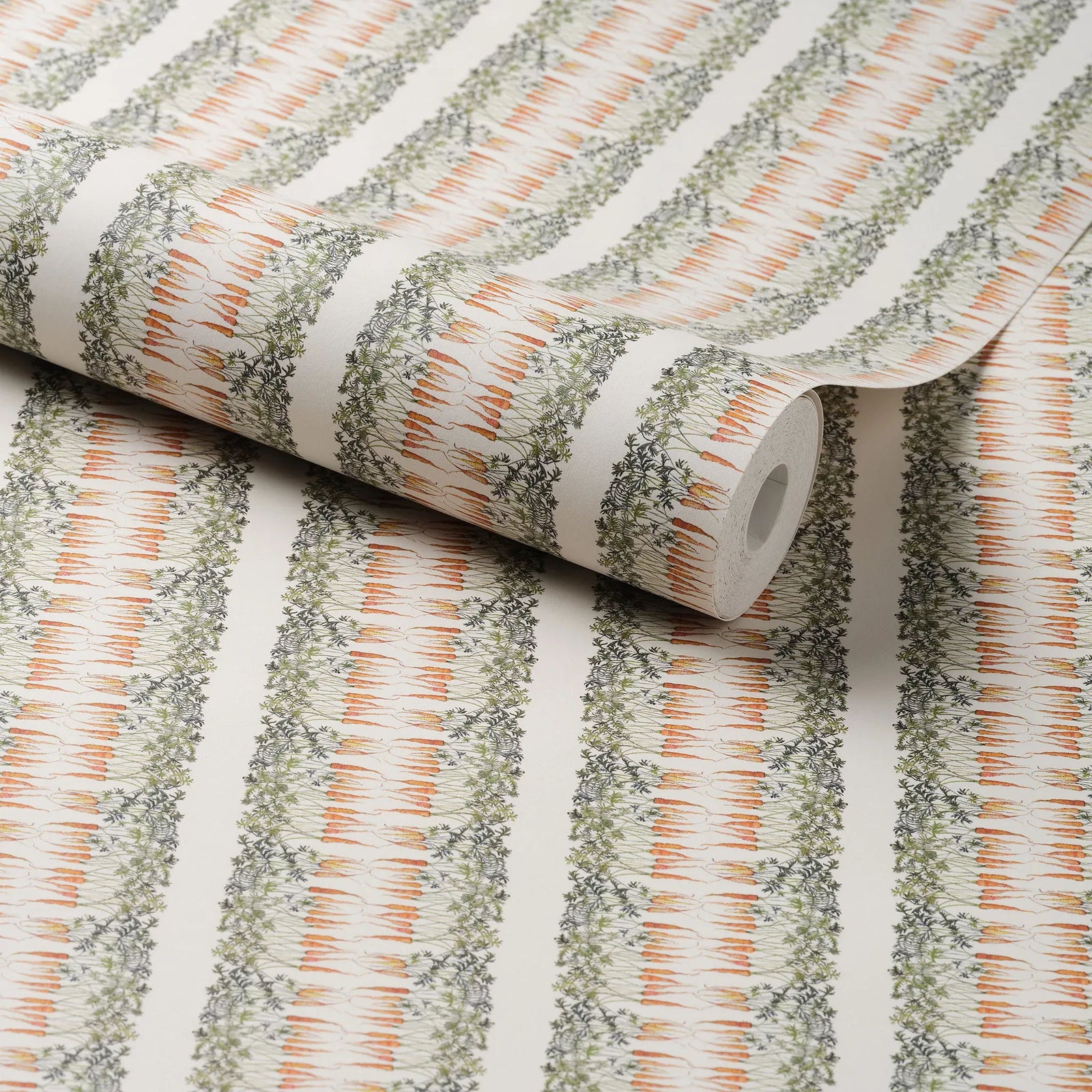 Carrot Stripe Wallpaper