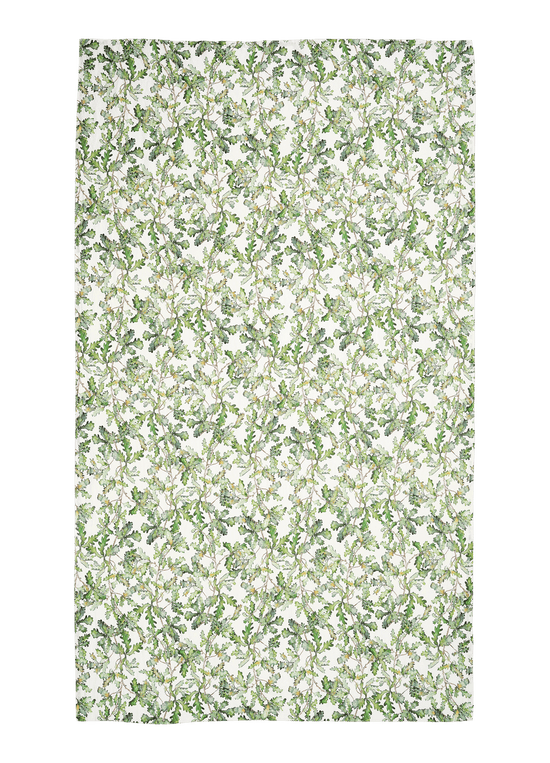 Oak Leaf Linen Table Cloth