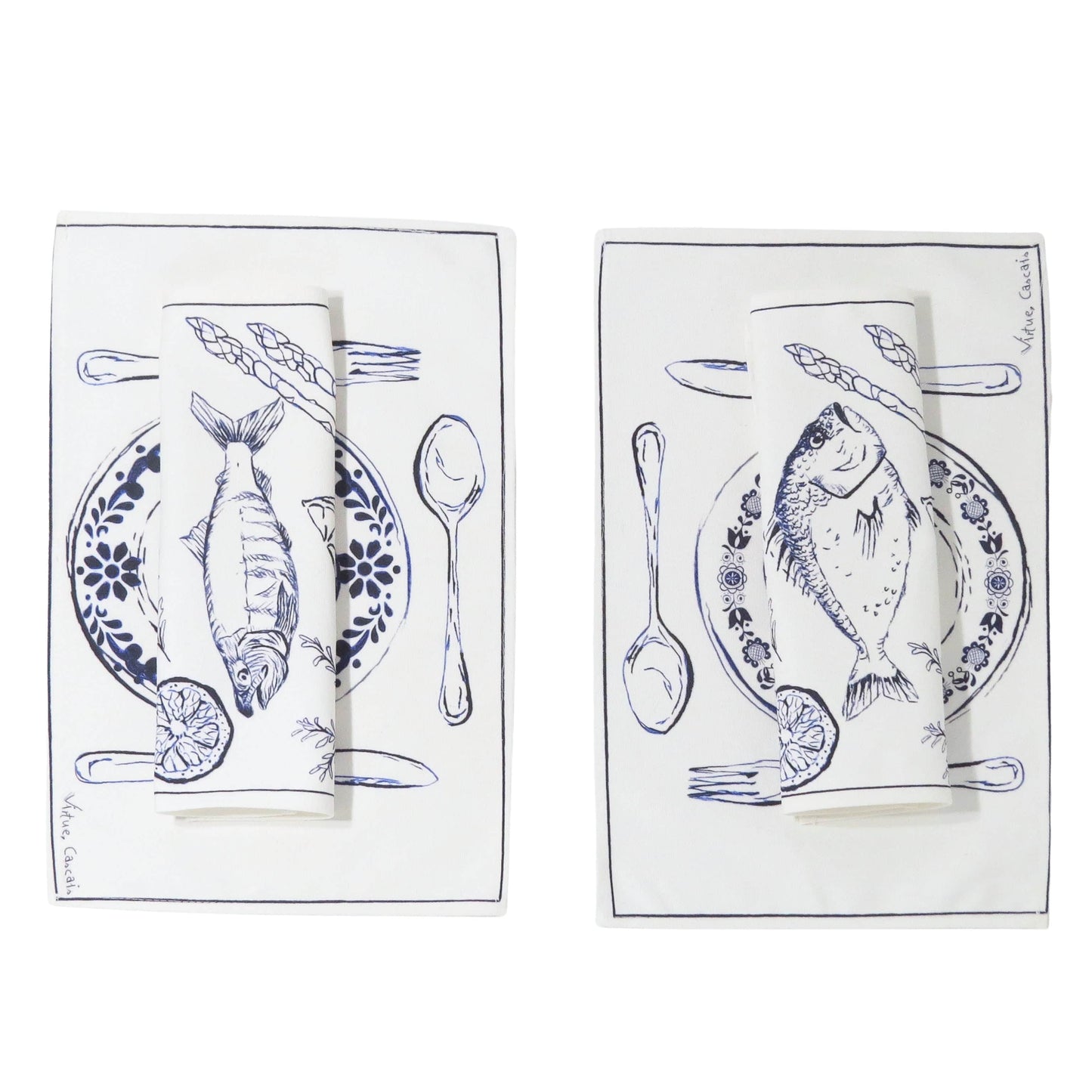 Straight From the Sea Table Set