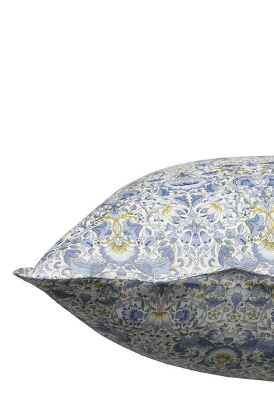 Pillowcase Made With Liberty Fabric Lodden China Blue