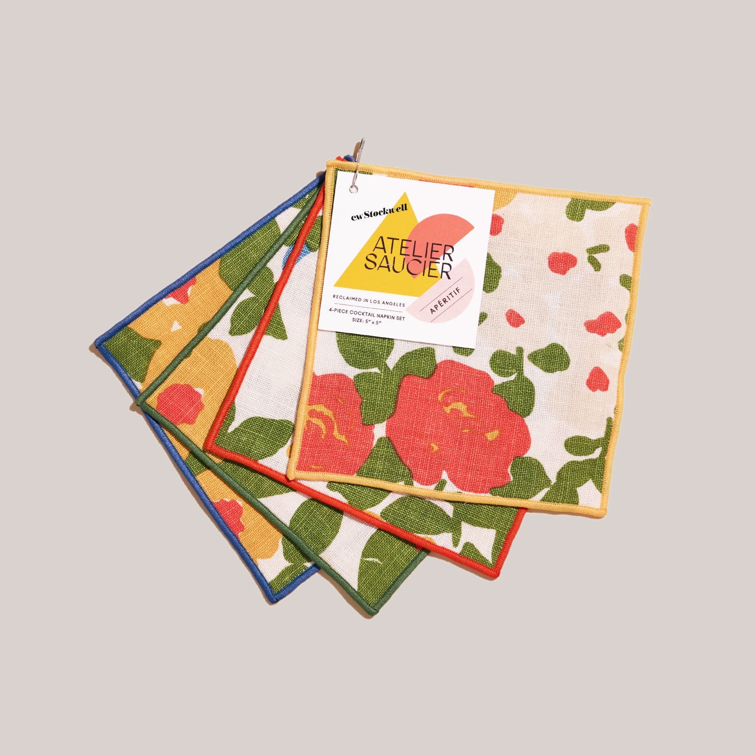 Million Flowers Cocktail Napkins | Set of 4