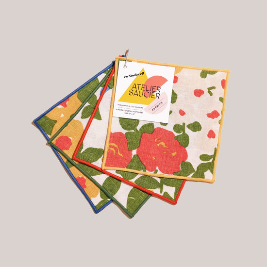 Million Flowers Cocktail Napkins | Set of 4