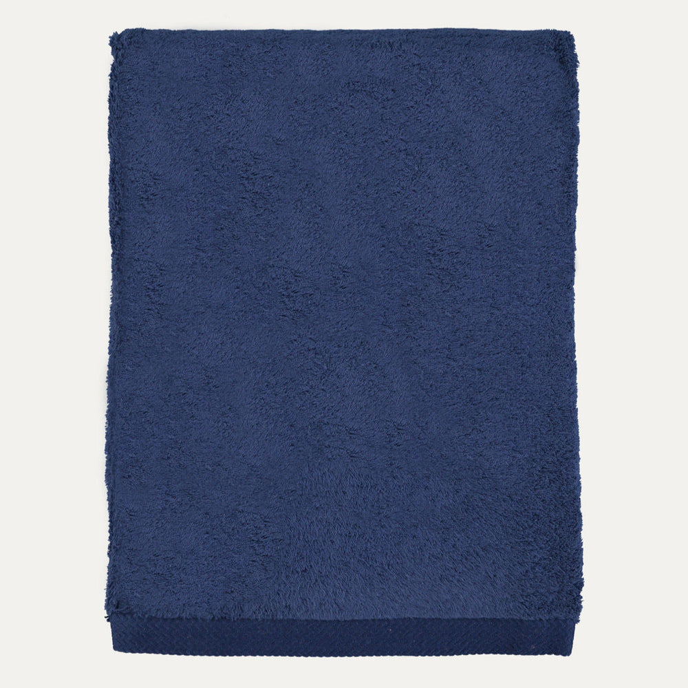 Dark Blue Cotton Bath Towel