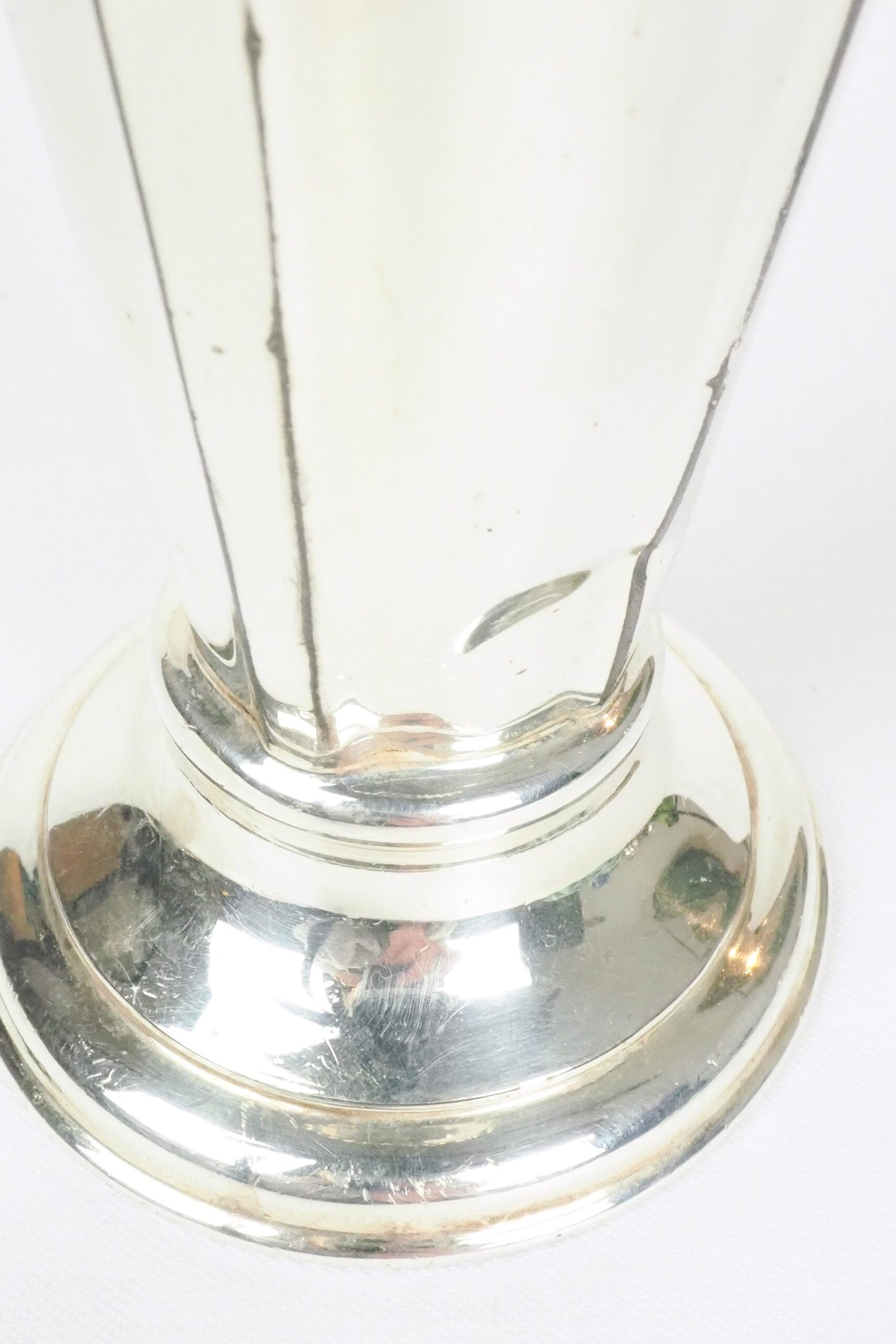 Antique Silver Plate Vase