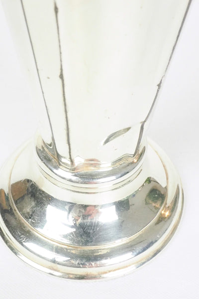 Antique Silver Plate Vase