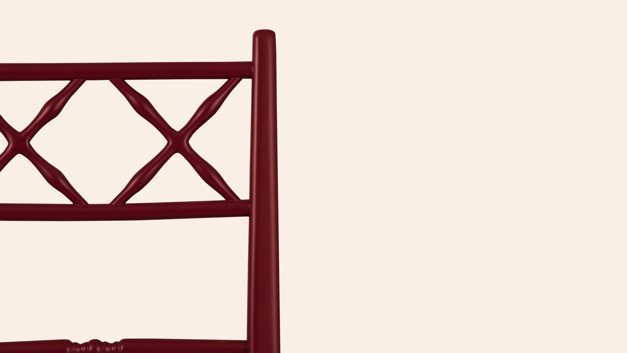 Pair of Chiara Dining Chairs, Pomegranate