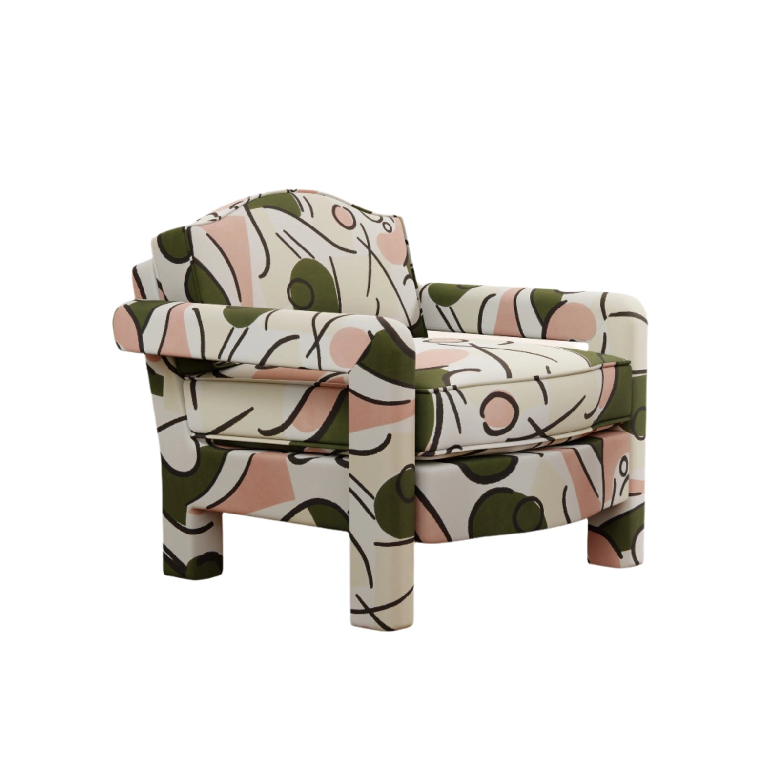 Elio Armchair, Pesto