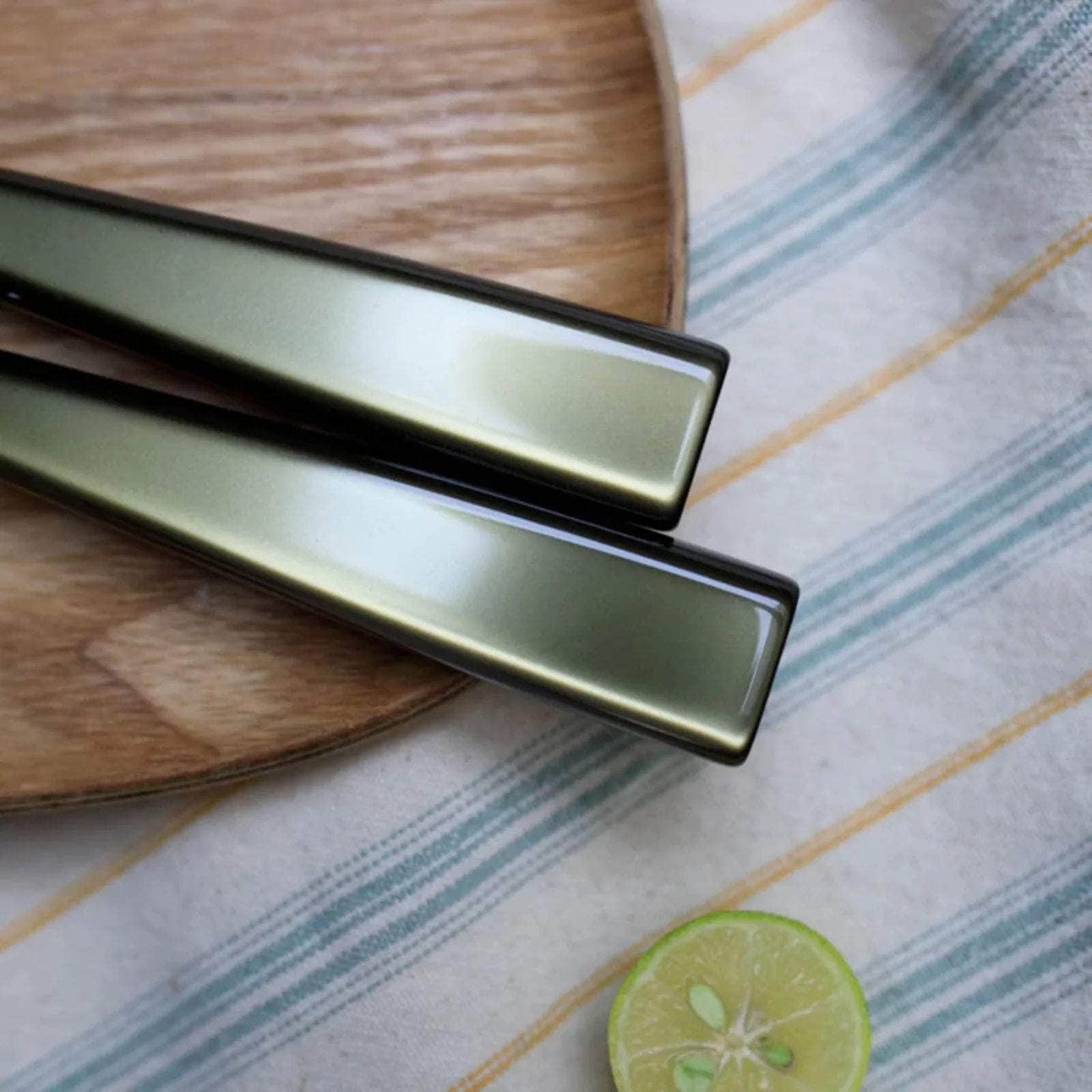 Icône 5 PC Cutlery Set, Dark Green