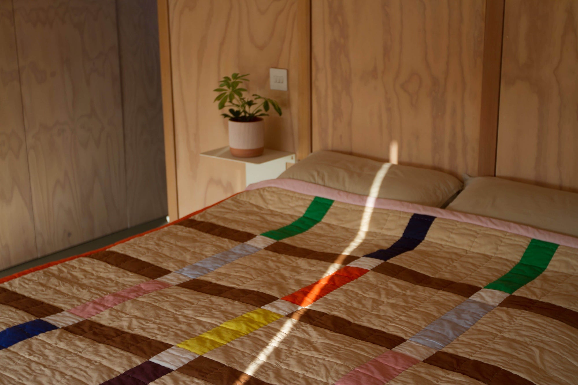 Large Check Quilt
