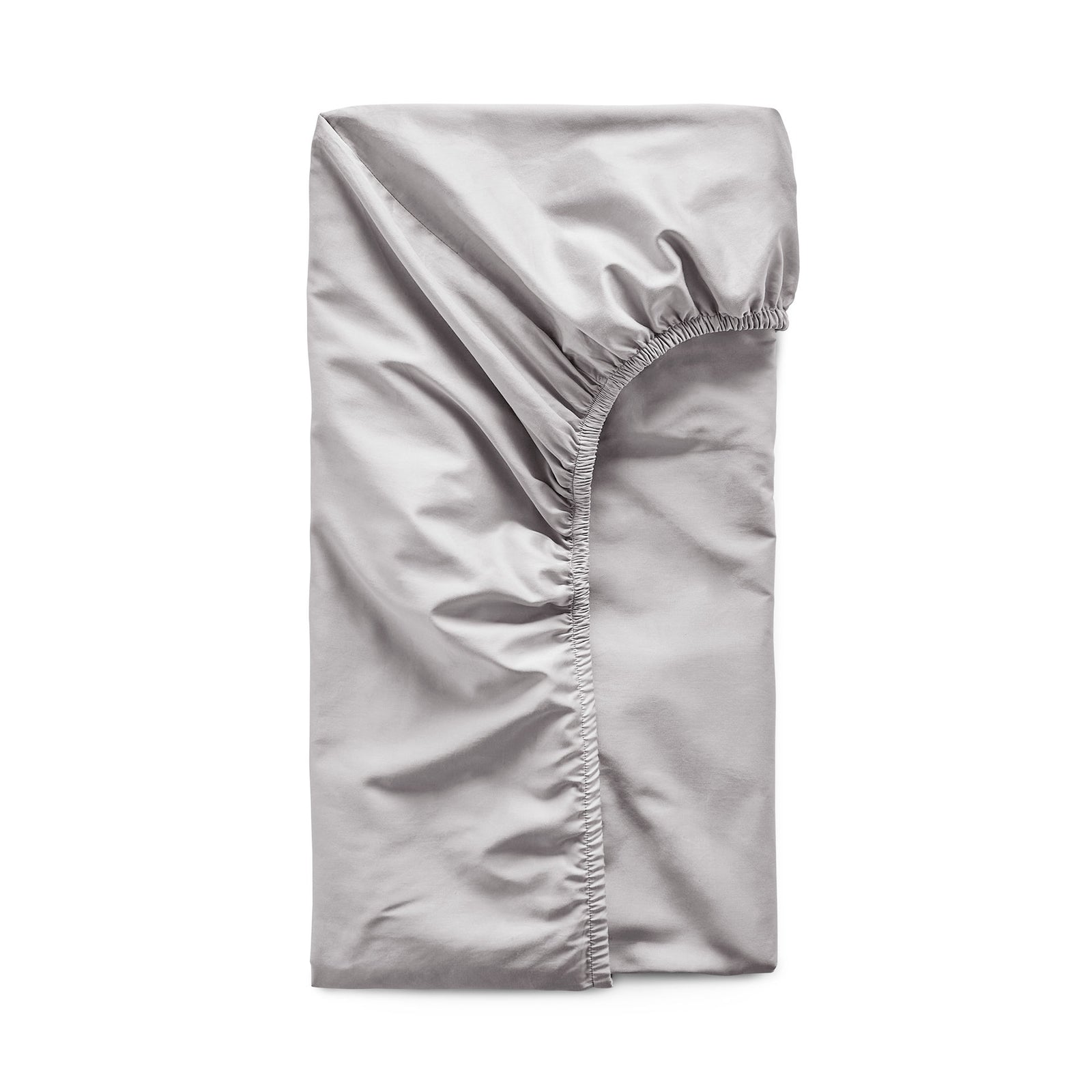 Luxury Organic Cotton Dove Grey Perfect Fitted Sheet