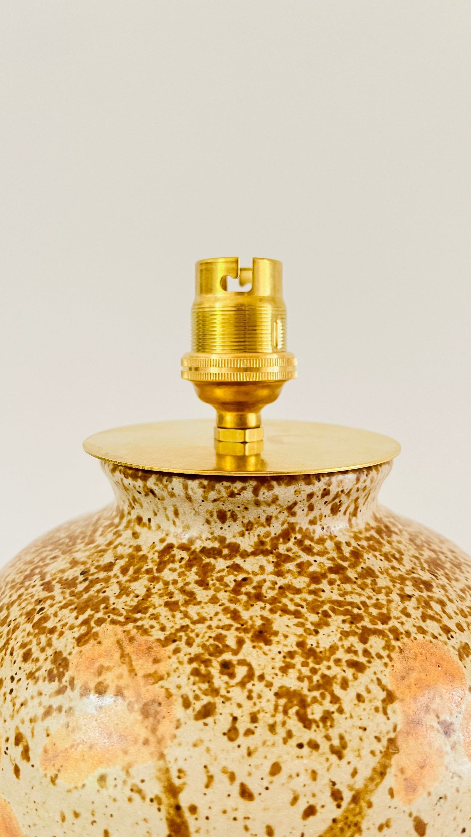 Studio Pottery Mini Lamp