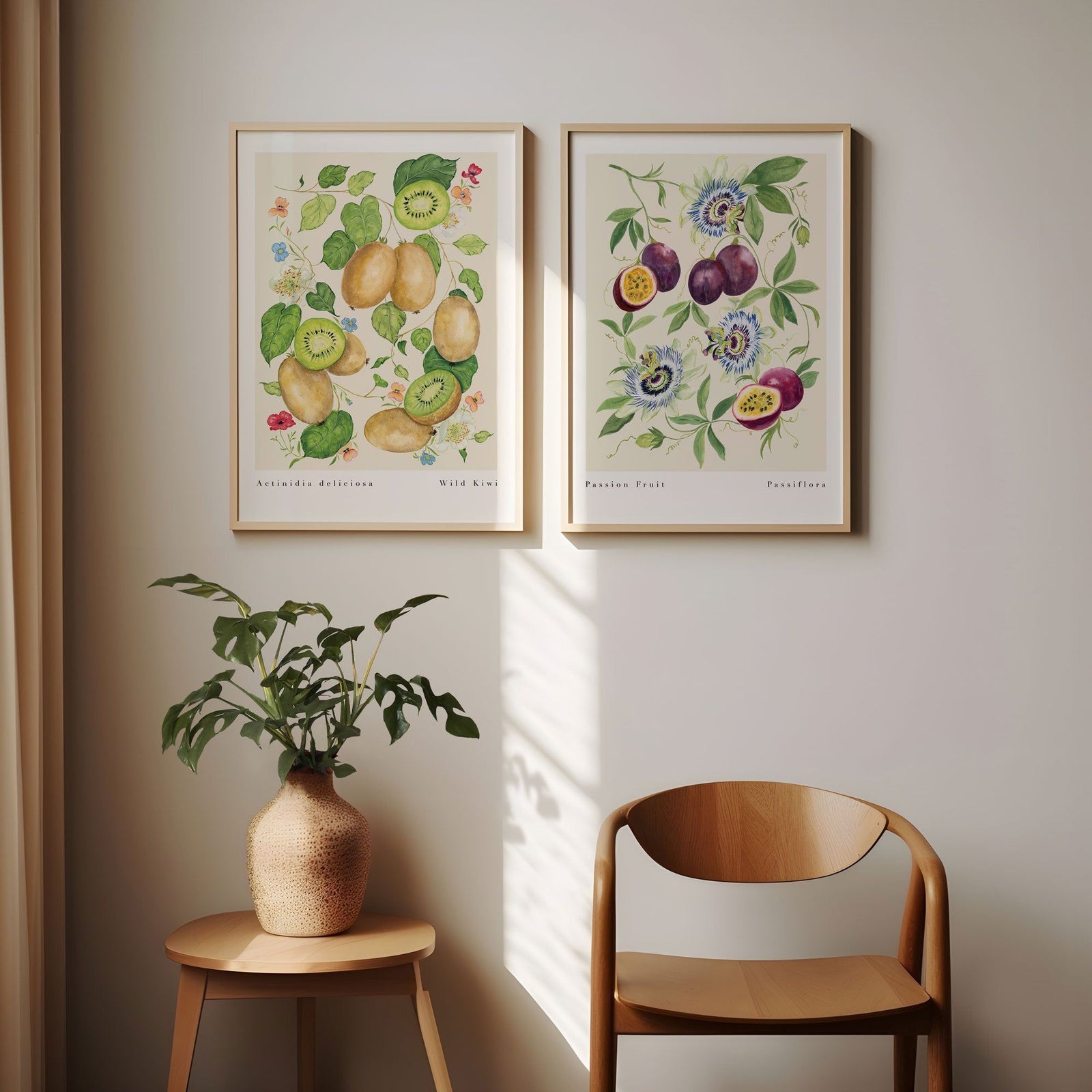 Kiwi Fruit Art Print