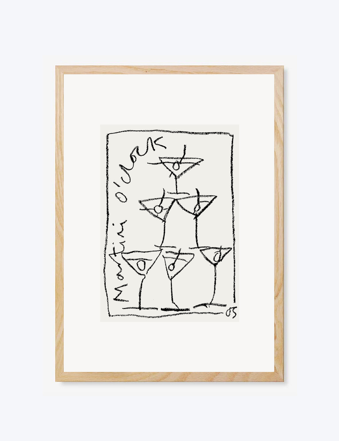 Martini Tower Print