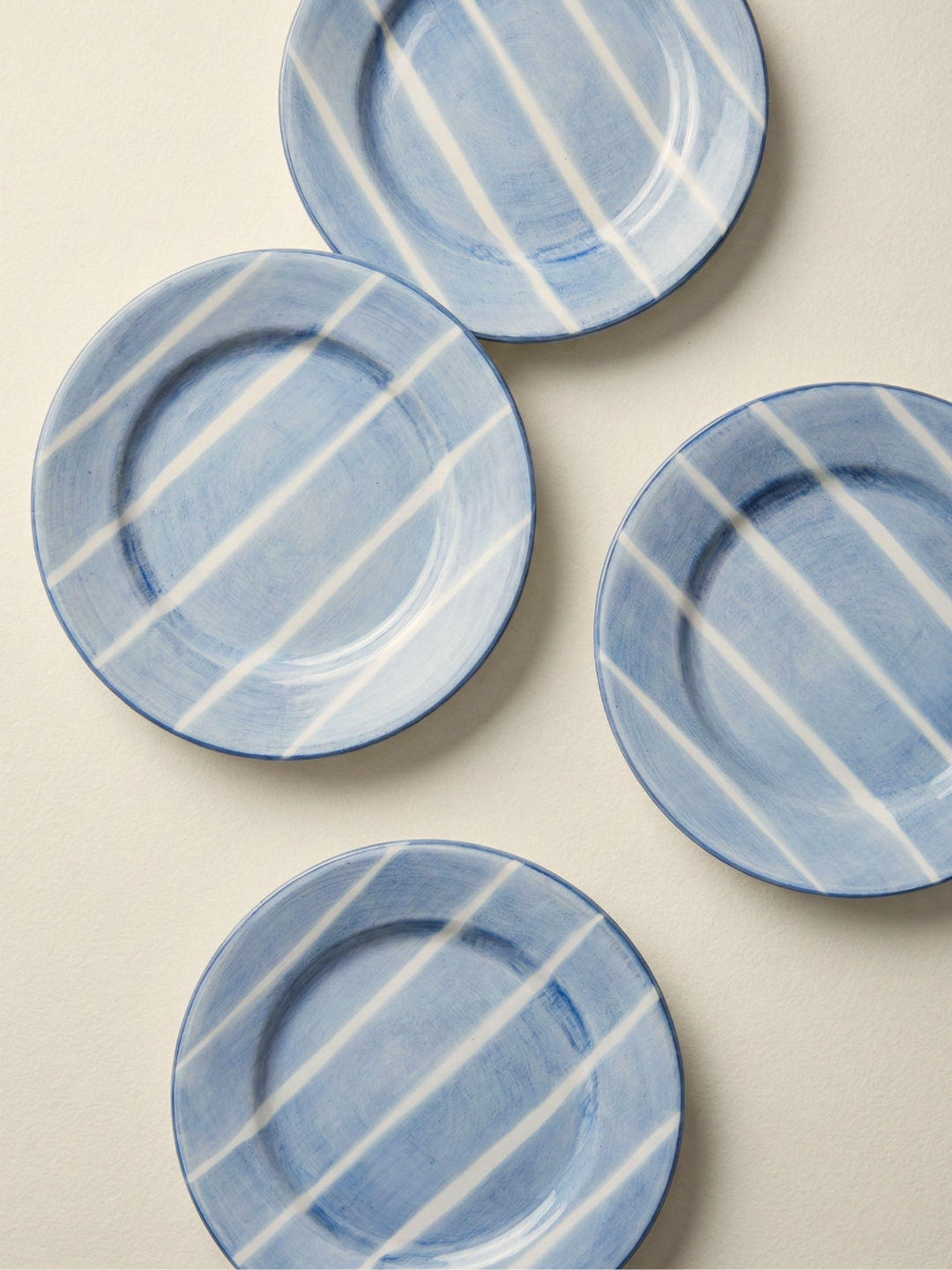 Blueberry Salad Plate - Set of 4