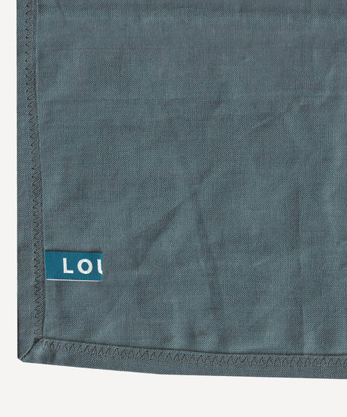 Irish Linen Napkin - Holm Blue