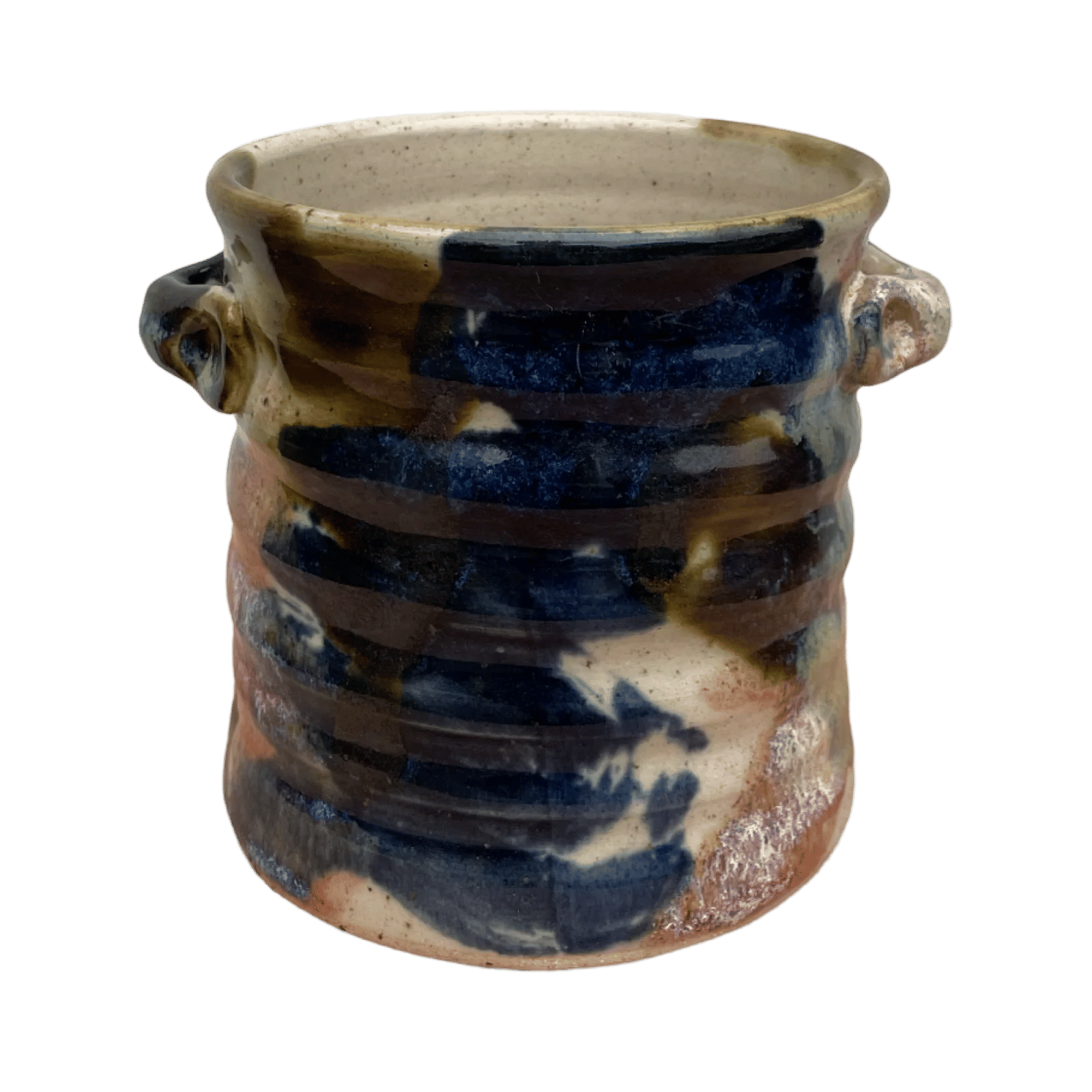 Mixed Glaze Pot #1