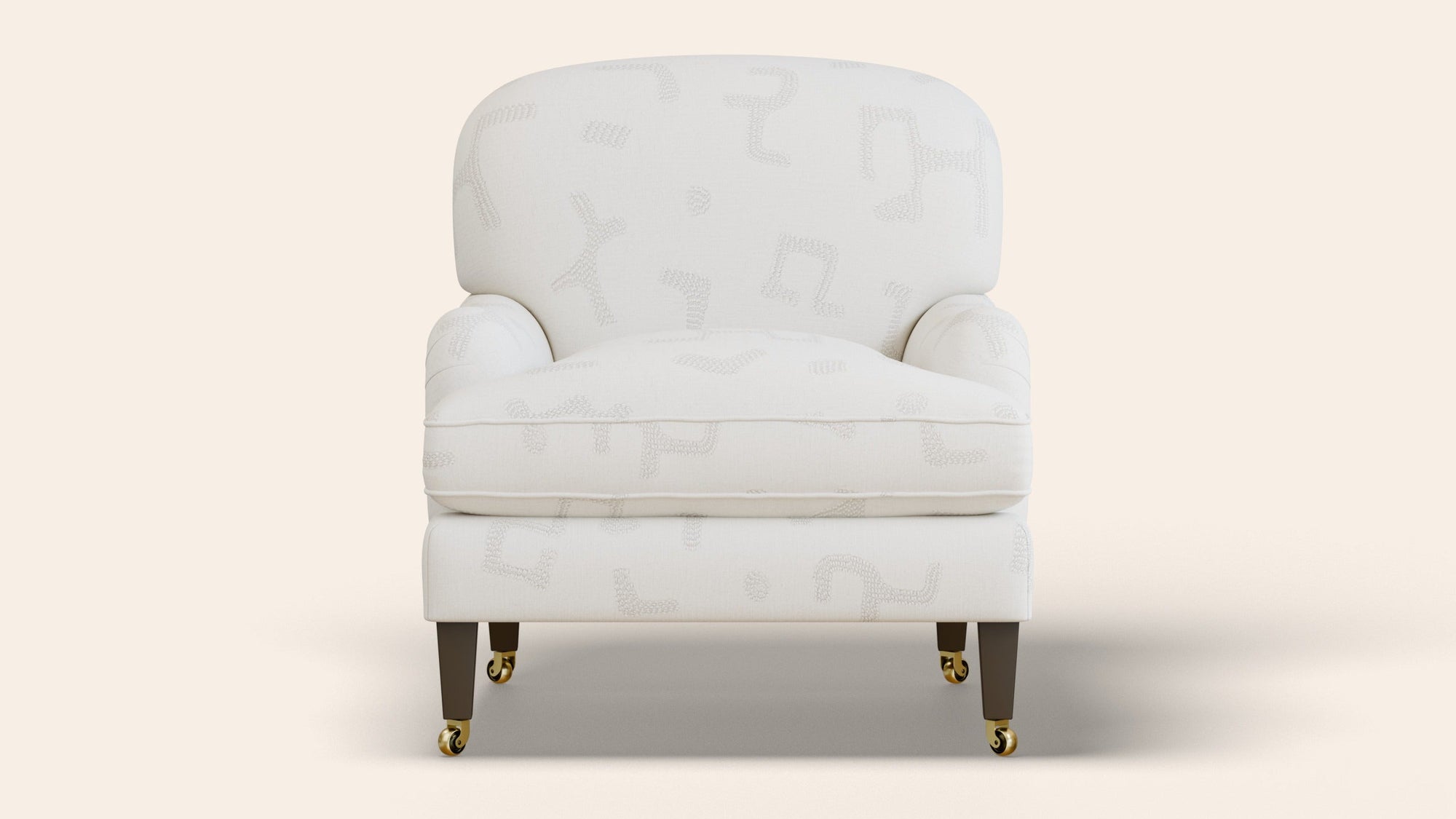 Sofia Armchair, Raphia, Powder