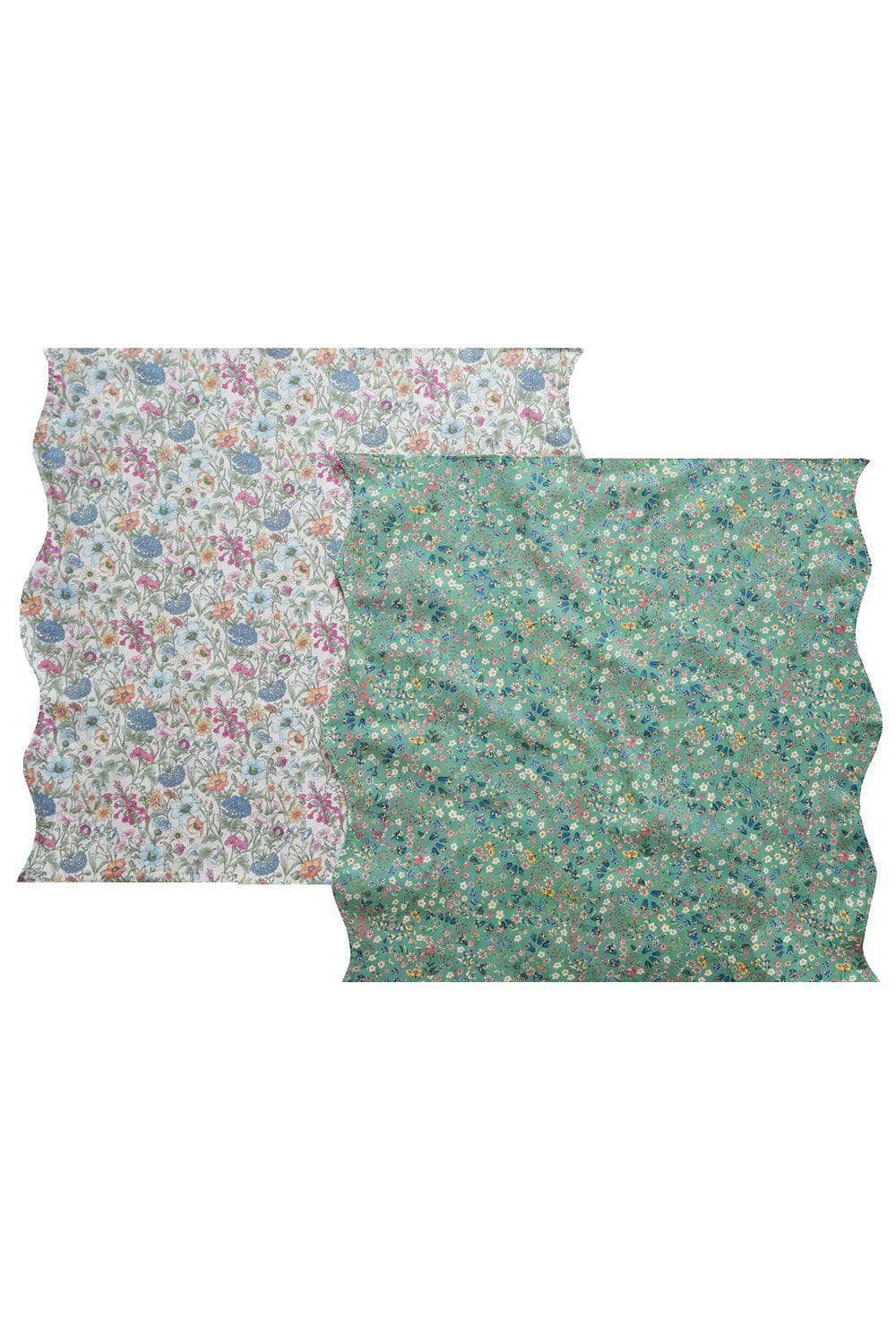Reversible Wavy Napkin Set Made With Liberty Fabric Donna Leigh & Rachel