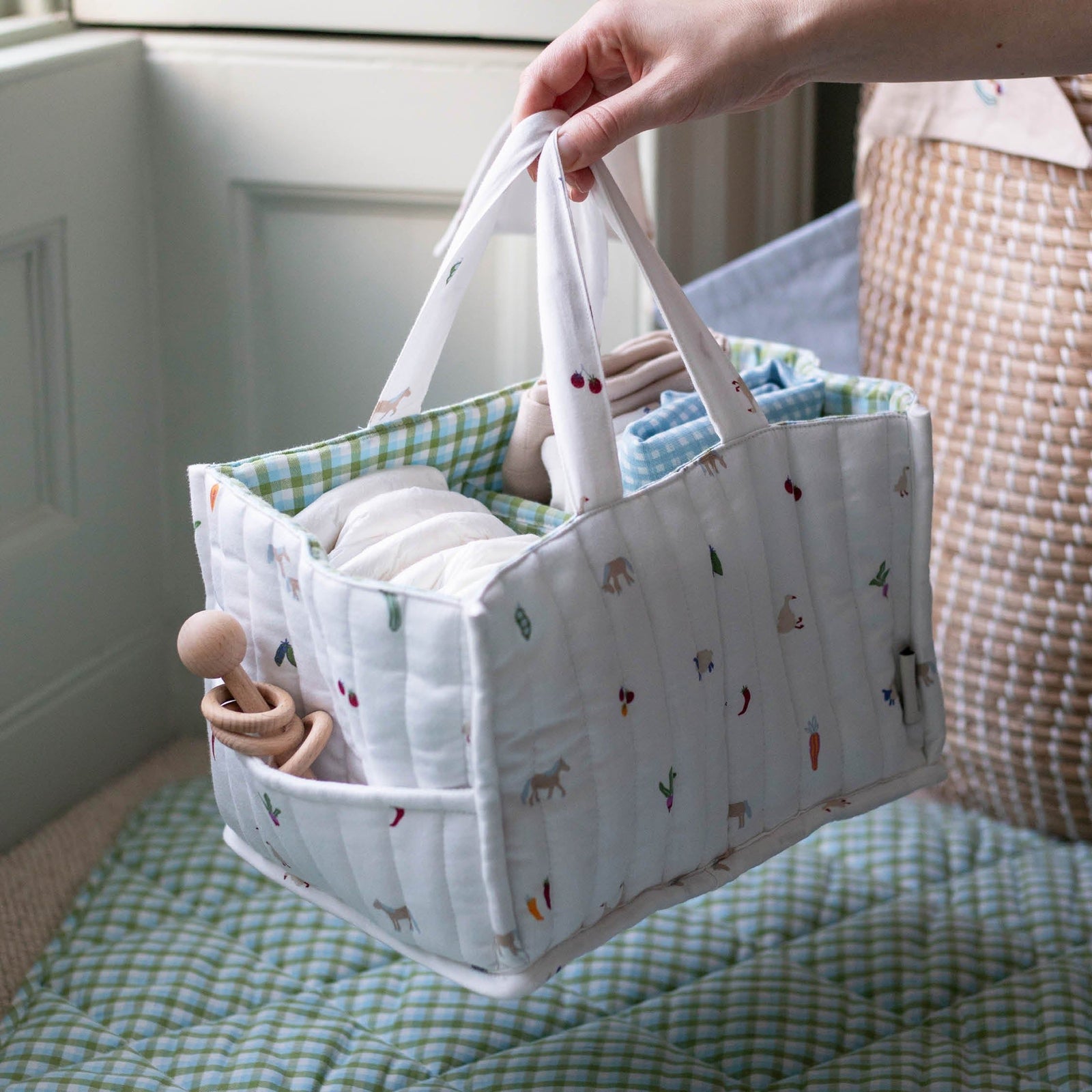 Nappy Caddy - Little Farm