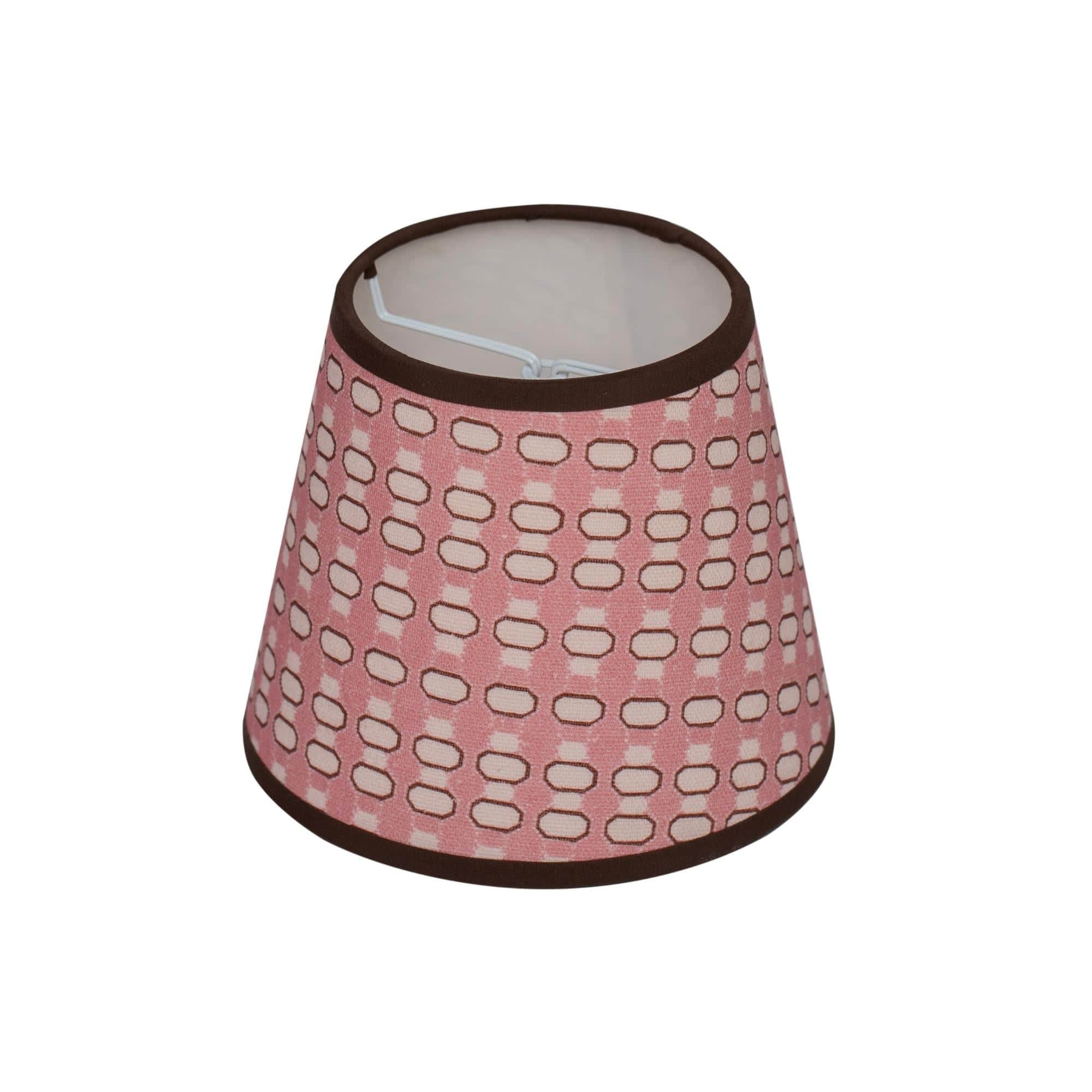 Lali II | Pink Fig Candle Clip Lampshade