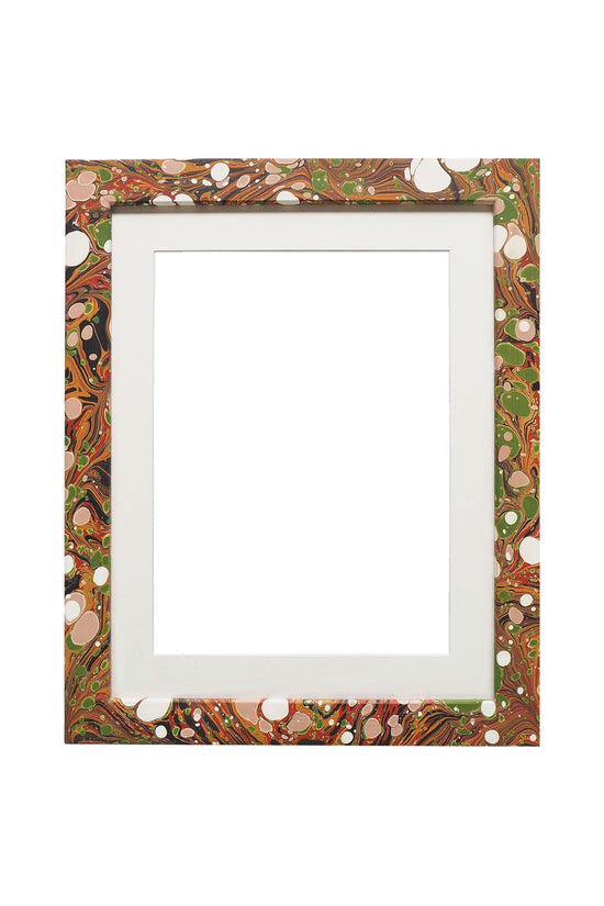 Hand Marbled Igneus Frame