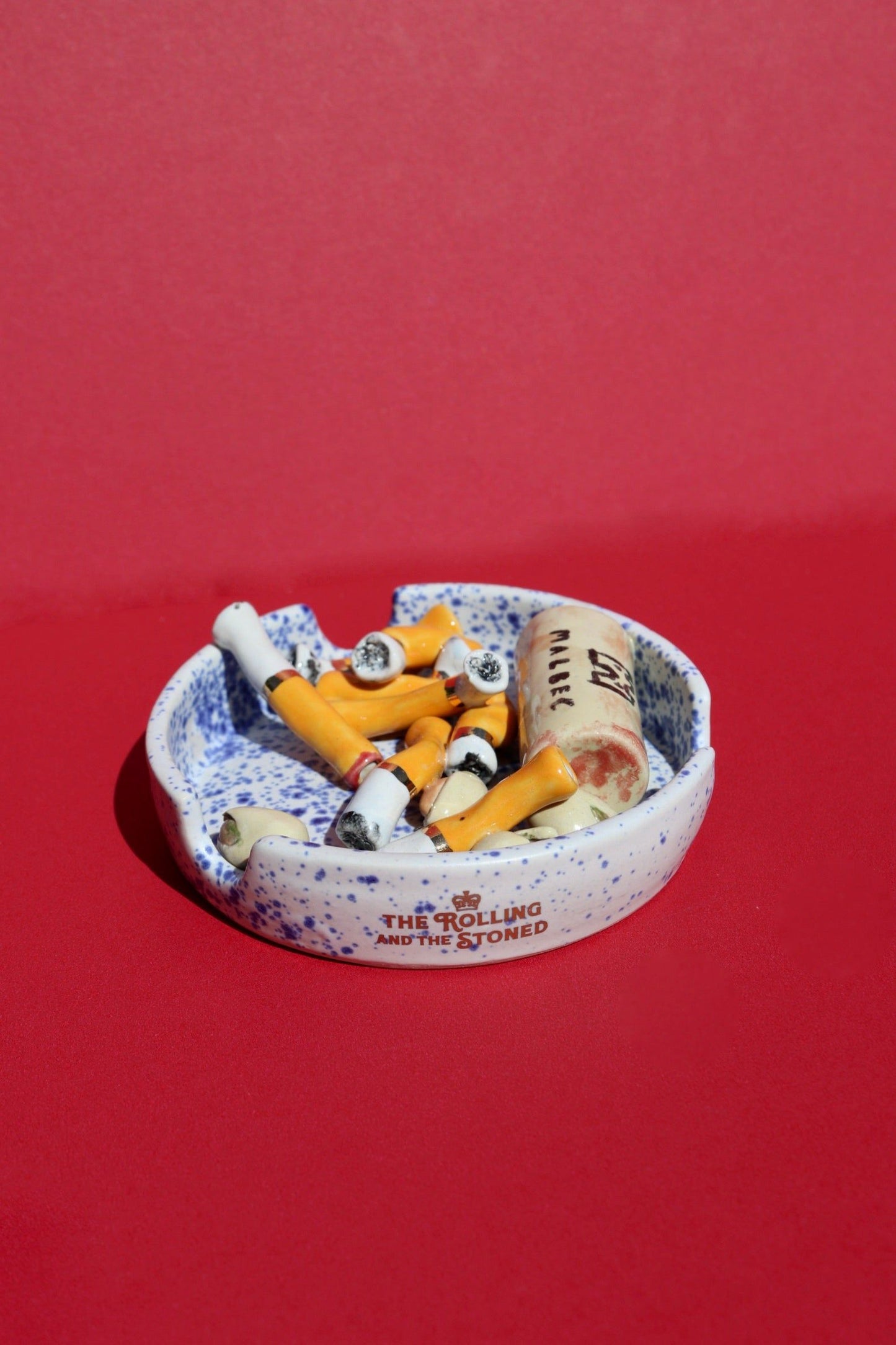 Cigarette and Wine Ashtray